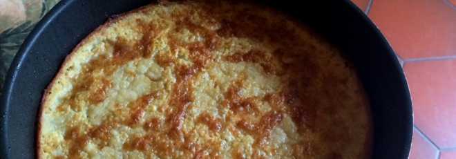 Torta de ceci (omelete italiano de grão-de-bico)
