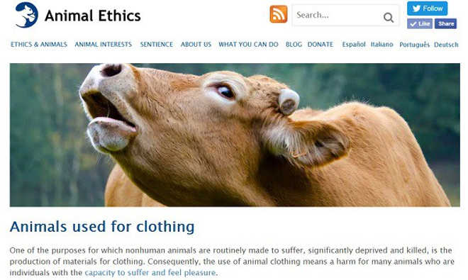 Site ‘Ética Animal’ anuncia nova seção sobre exploração de animais