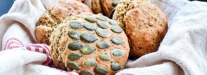 Mini muffin de ervas