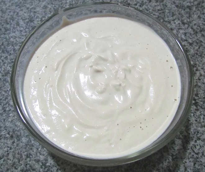 Creme de leite de castanha-de-caju