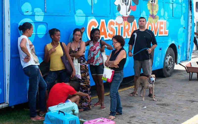 Castramóvel atende no bairro Pau de Lima, em Salvador (BA), até 30 de novembro