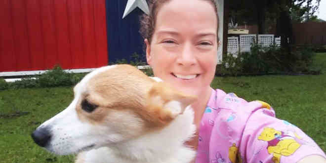 Ela viu os vizinhos abandonarem seus cães quando furacão Harvey se aproximou. E decidiu fazer algo sobre isso