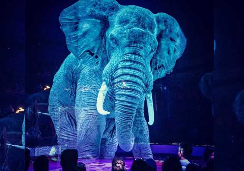 Circo alemão substitui animais por hologramas: sem crueldade