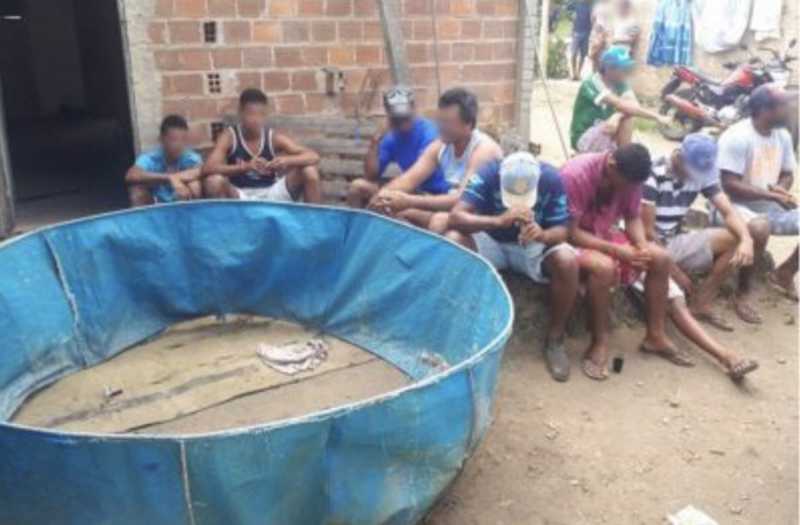 Pelotão Ambiental flagra rinha de galo em Itaporanga d’Ajuda, SE