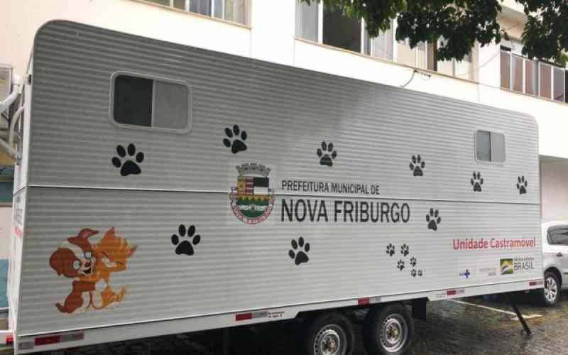 Nova Friburgo (RJ) adquire castramóvel para animais de pequeno porte