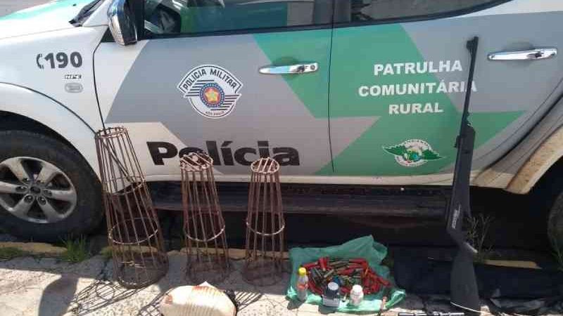 Polícia autua suspeito de matar animal silvestre e porte ilegal de munições em Charqueada, SP