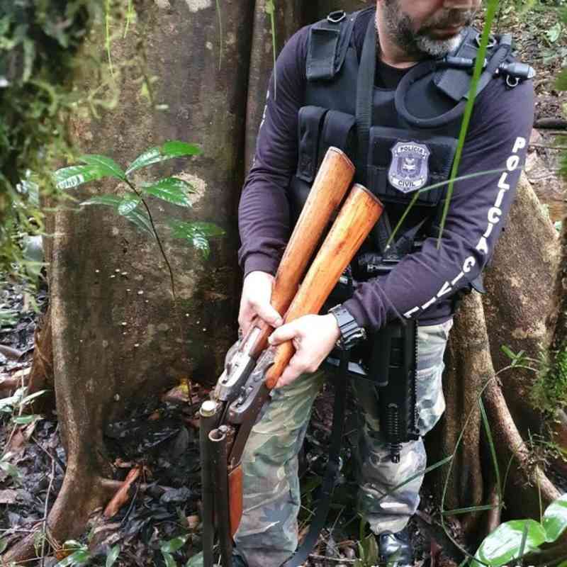 Quatro são presos por caça ilegal em áreas de preservação no interior do Amapá