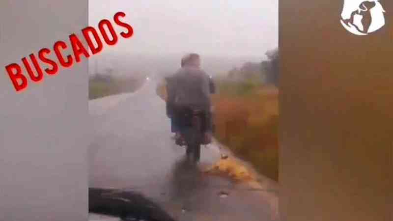 Paraguai procura motociclistas que arrastaram cachorro em rodovia