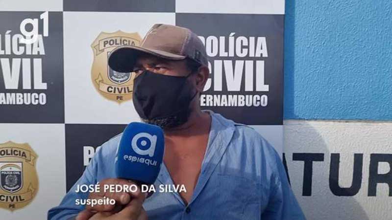 Suspeito de maus-tratos a animais e de conservar suposta carne de cavalo se apresenta à polícia, em Caruaru, PE