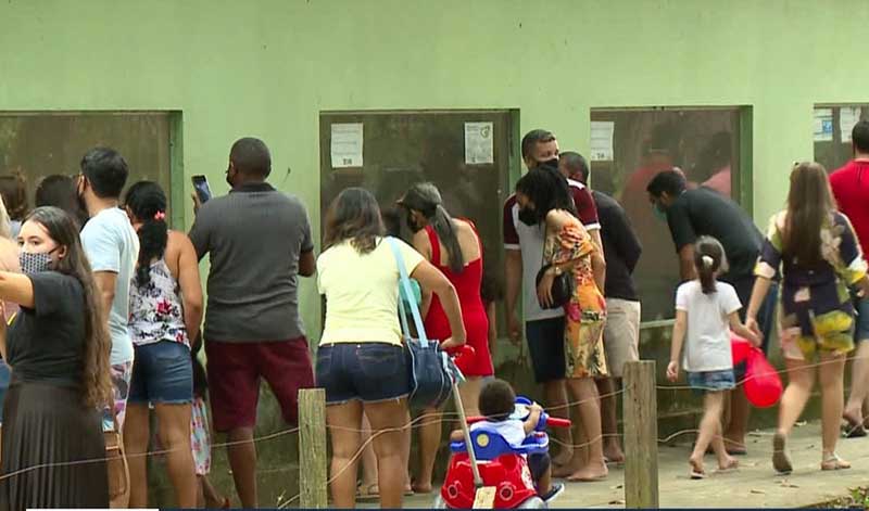 No primeiro domingo após reabertura, Zoobotânico de Teresina registra aglomerações — Foto: Reprodução/TV Clube