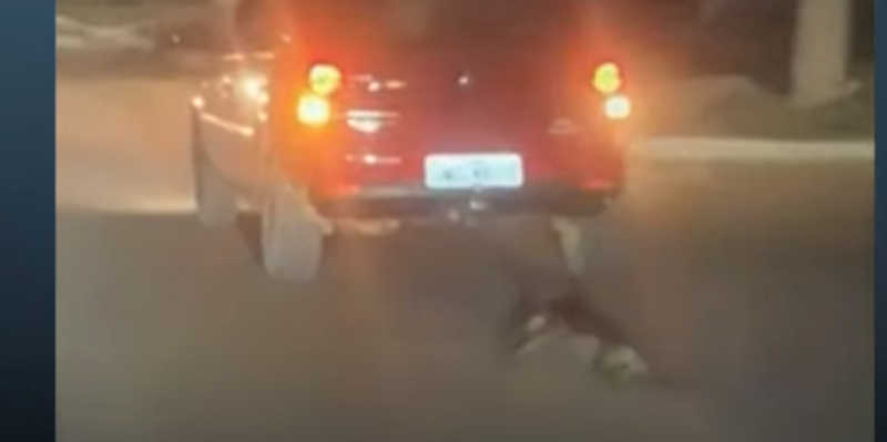 Motorista é flagrado arrastando cachorro pelas ruas de Uruará, PA; vídeo