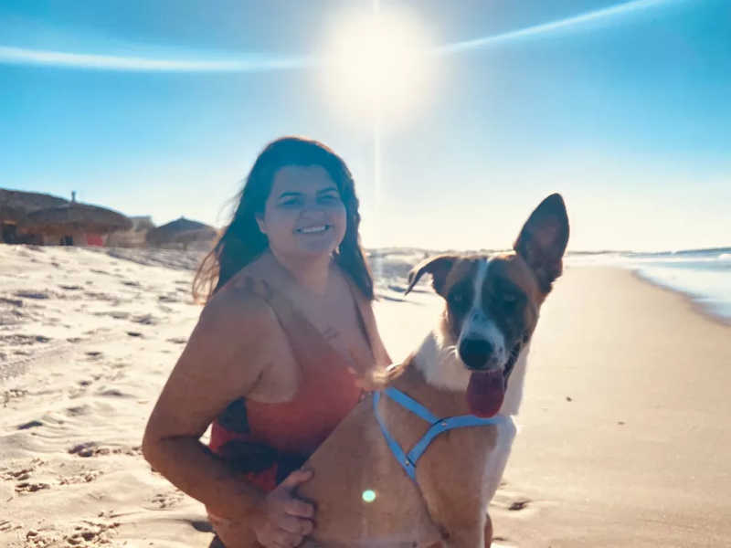 A cachorrinha Heloise desapareceu no dia 31 de dezembro em Fortaleza e está fazendo falta para a dona Josy Nery. — Foto: Arquivo Pessoal