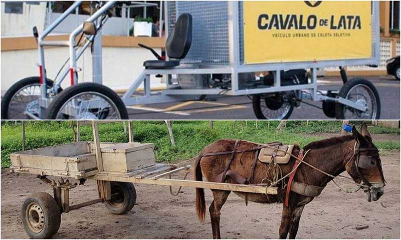 Vereador de Pouso Alegre (MS) propõe substituir carroças de tração animal por triciclo elétrico