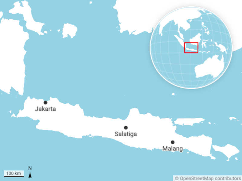  A ilha de Java abriga pouco mais da metade dos 270 milhões de habitantes da Indonésia.