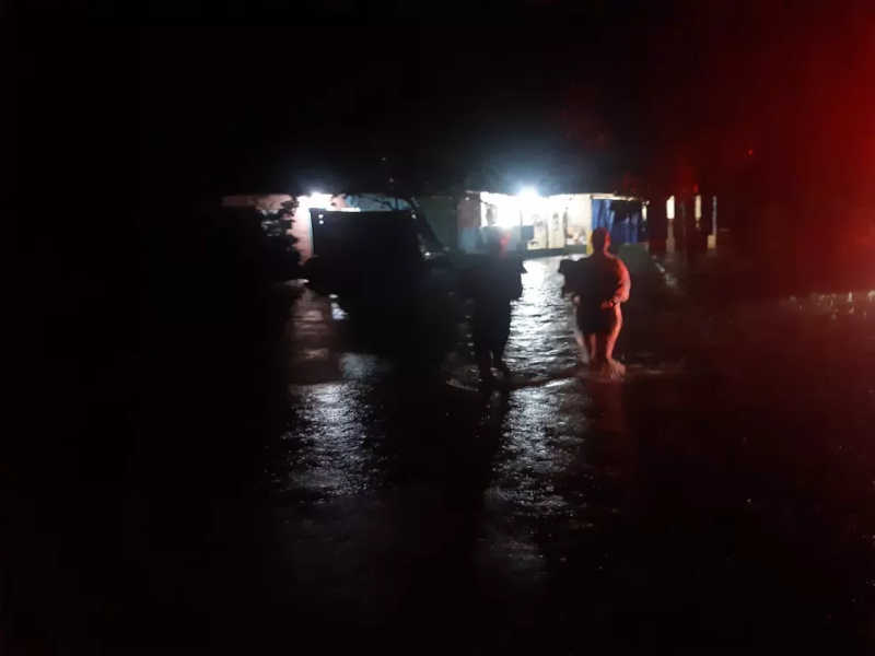 Polícia resgata cães de ONG alagada durante chuvas em Ubatuba, SP; VÍDEO