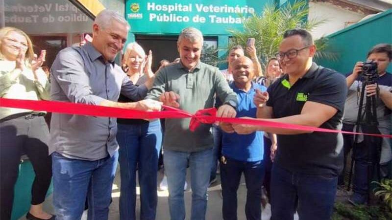 Hospital Público Veterinário é inaugurado em Taubaté, SP