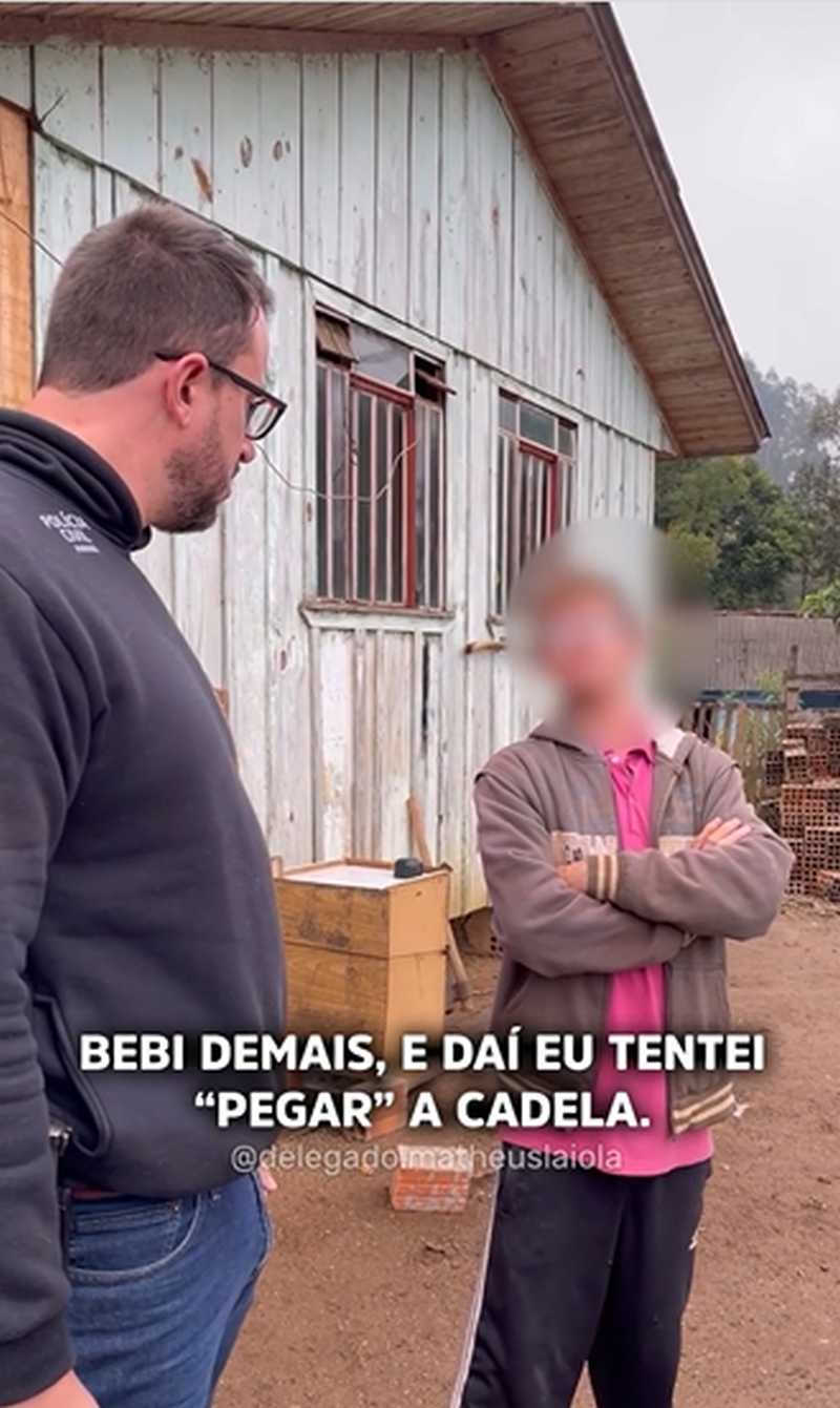 Homem grava vídeo mostrando abuso sexual contra cachorra no Paraná