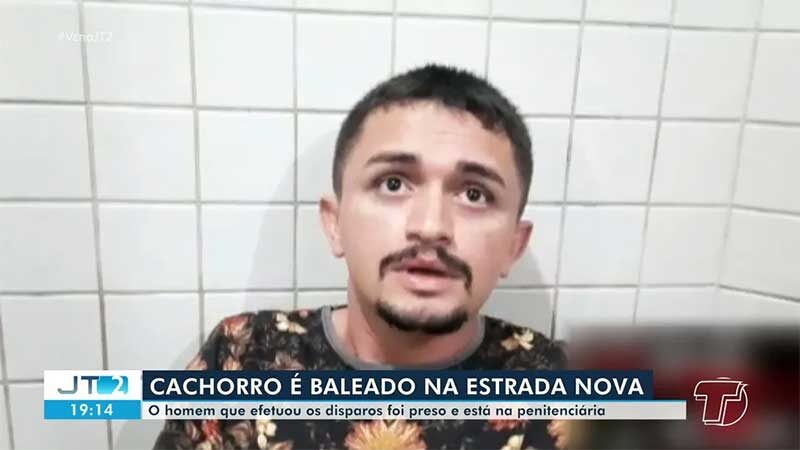 Pablo Nascimento de Sousa foi solto mas precisará cumprir medidas cautelares — Foto: Reprodução/TV Tapajós