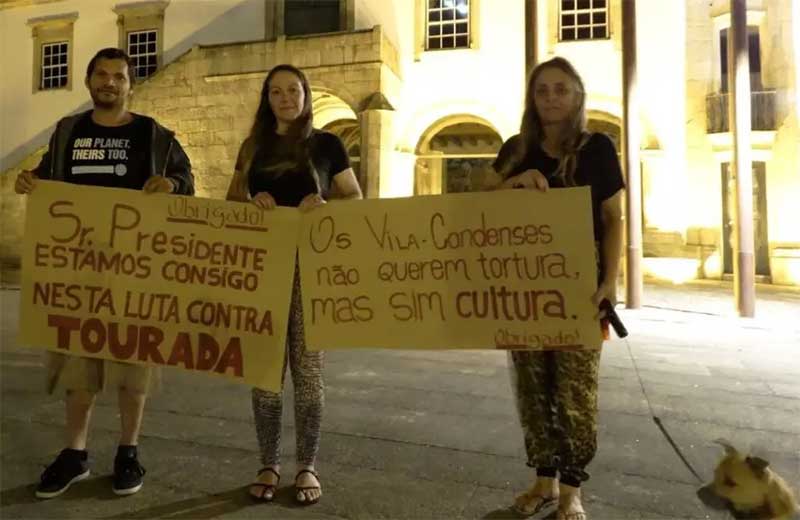 Grupo defensor dos animais anuncia protesto contra tourada em Vila do Conde, em Portugal
