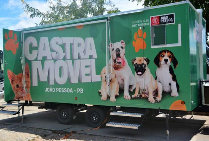 João Pessoa (PB) inaugura serviço móvel de castração de animais