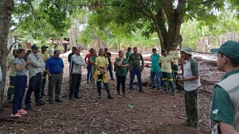 Naturatins realiza capacitação sobre caso de predação de onça-pintada em vilarejo rural do Tocantins