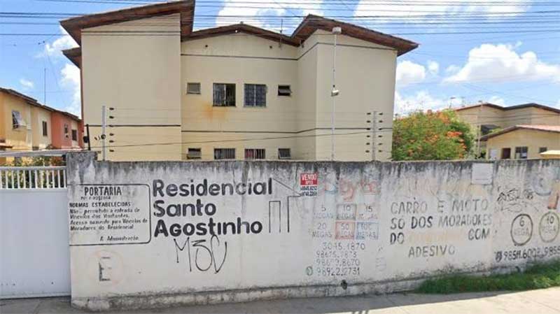 Gatos de condomínio na Barra do Ceará foram encontrados mortos ou agonizando no dia 27 de janeiro. Foto: Reprodução Google Maps