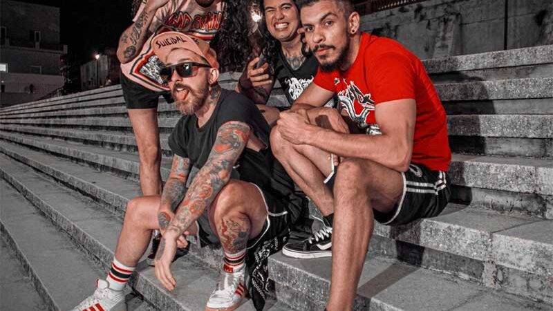 A Basttardz é uma banda de Hardcore/Crossover fundada na ilha de São Luís (MA), em 2020. (Foto: Divulgação)