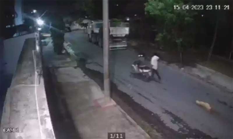 Vídeo: cadela é arrastada por dois homens em uma moto em bairro de Belo Horizonte, MG