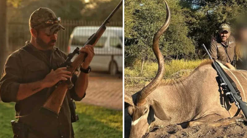 Investigado pela PF por caça ilegal a búfalos posta fotos segurando arma e ao lado de animais mortos na África do Sul