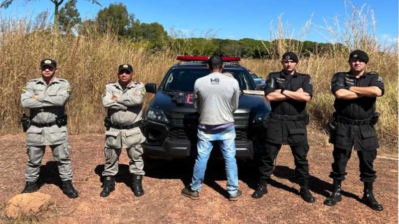Homem é preso suspeito de matar búfalo a tiros depois que animal provocou acidente em rodovia de Goiás; vídeo