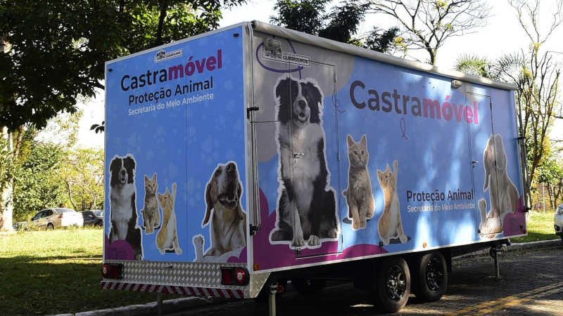 Guarulhos (SP) recebe terceiro Castramóvel para cirurgias de esterilização de cães e gatos