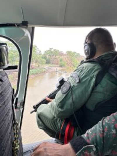 Policiamento Aéreo e PMA monitoram Pantanal. Foto: PMA